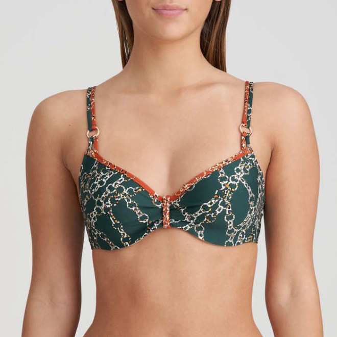 BIKINI BRA FULL CUP B-E 1006510MLC TAZAR MALACHITE MARIE JO 